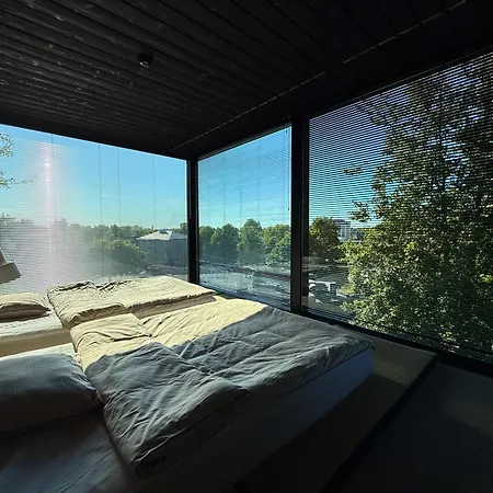شقة Unique In Telliskivi Creative With Private Sauna & Golf Simulator *